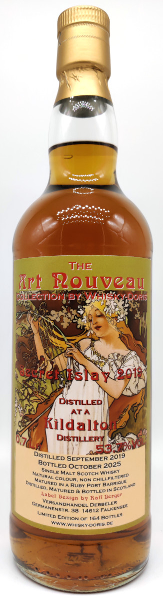 Secret Islay "Kildalton" 6 Jahre 2019 Art Nouveau